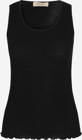 Top in maglia di MOS MOSH in nero: frontale