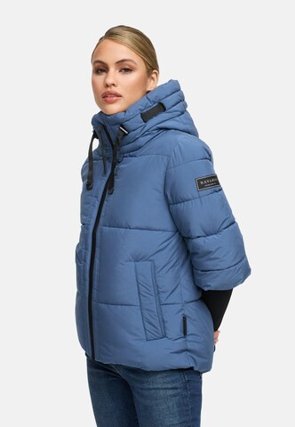 NAVAHOO Winterjacke 'Lotusherz XIV' in Blau