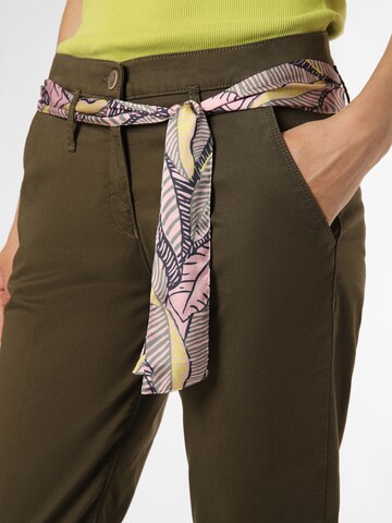 BRAX Slimfit Chinohose 'Mel' in Grün