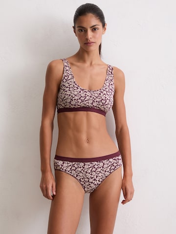 Marc O'Polo - Braga ' Essentials ' en lila: frente