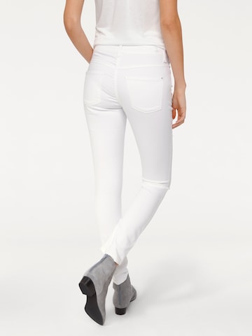 MAC Skinny Jeansy 'Dream' w kolorze biały