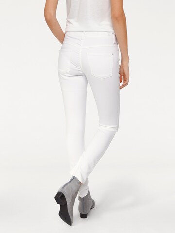 MAC Skinny Jeans 'Dream' i vit