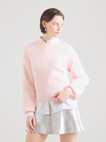PIECES Πουλόβερ 'PCNAOMI' σε ροζ: μπροστά