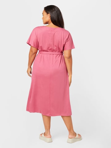 ONLY Carmakoma Φόρεμα 'SHEBA' σε ροζ