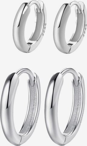 Hey Happiness Earring 'Poise' in Silver: front