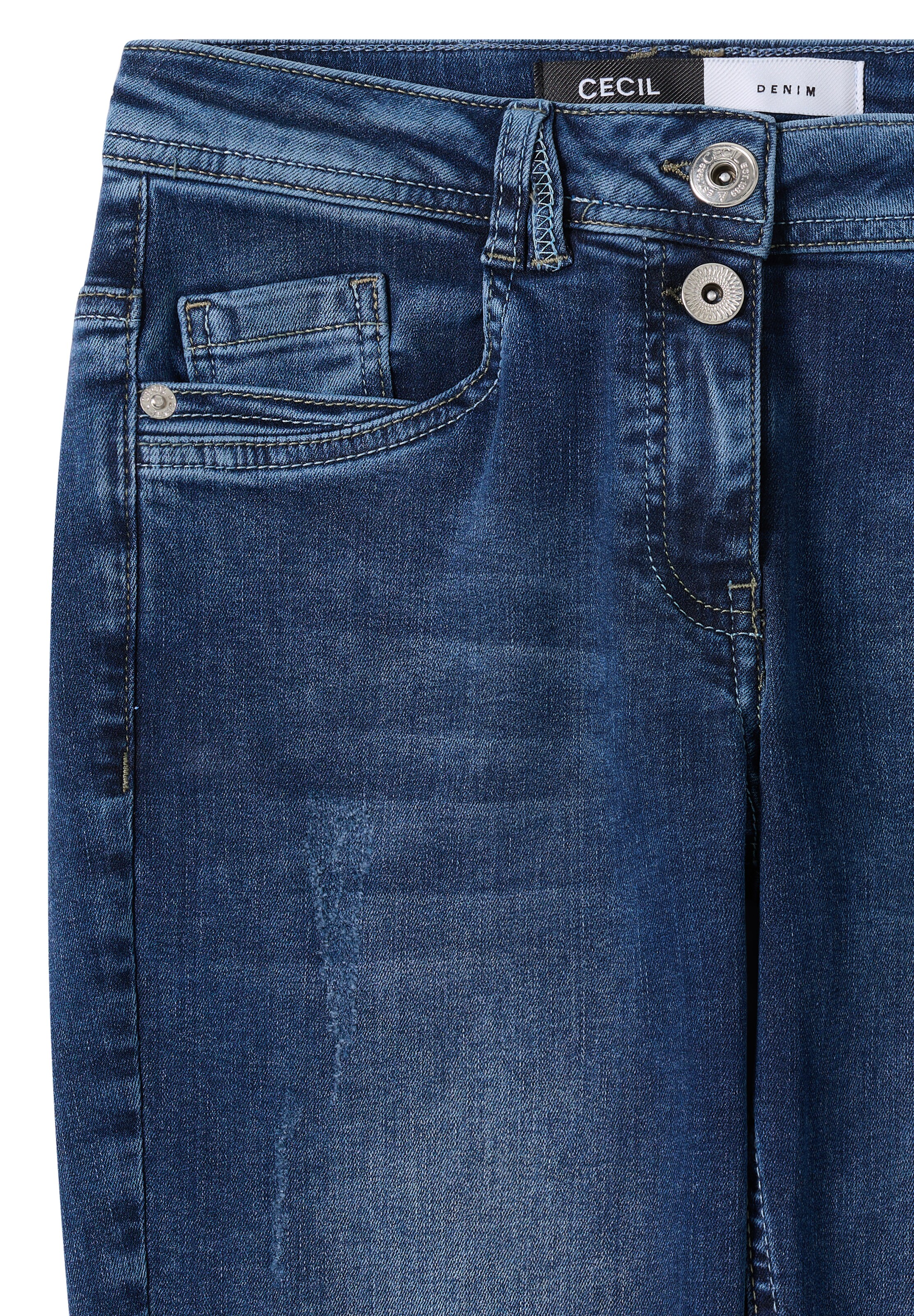 CECIL Slim fit Jeans in Blue
