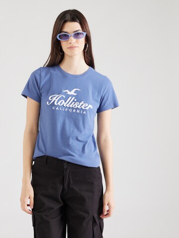 HOLLISTER Koszulka 'TECH' w kolorze niebieski: przód