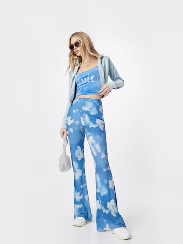 Juicy Couture White Label Top 'Rain' in Blau