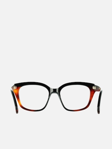 Occhiali da sole 'Ferragamo SF3023 Transparent red/dark red 51/18/140 WOMAN Eyewear Frame' di FERRAGAMO in nero