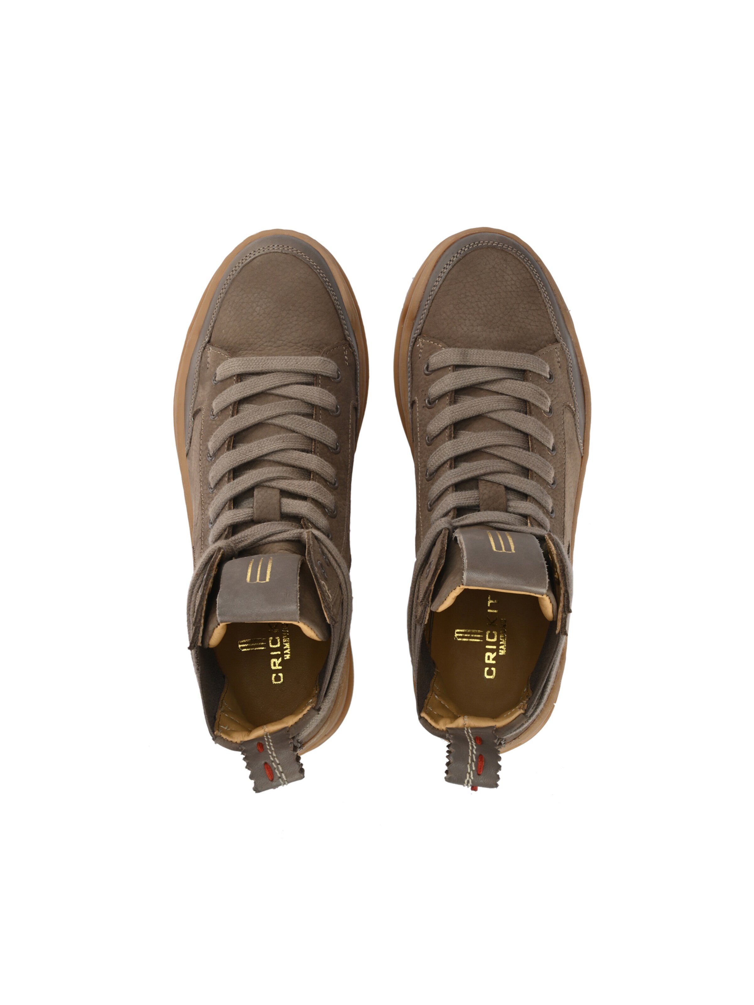 Crickit Sneakers hoog 'Maxie' in Bruin