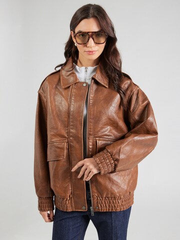 Giacca di mezza stagione di TOPSHOP in beige: frontale