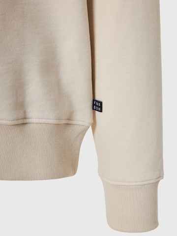 Funky Buddha Sweatshirt in Beige