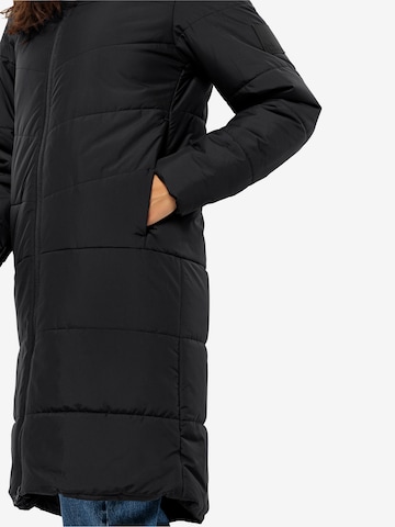 JACK WOLFSKIN Functionele mantel 'DEUTZER' in Zwart