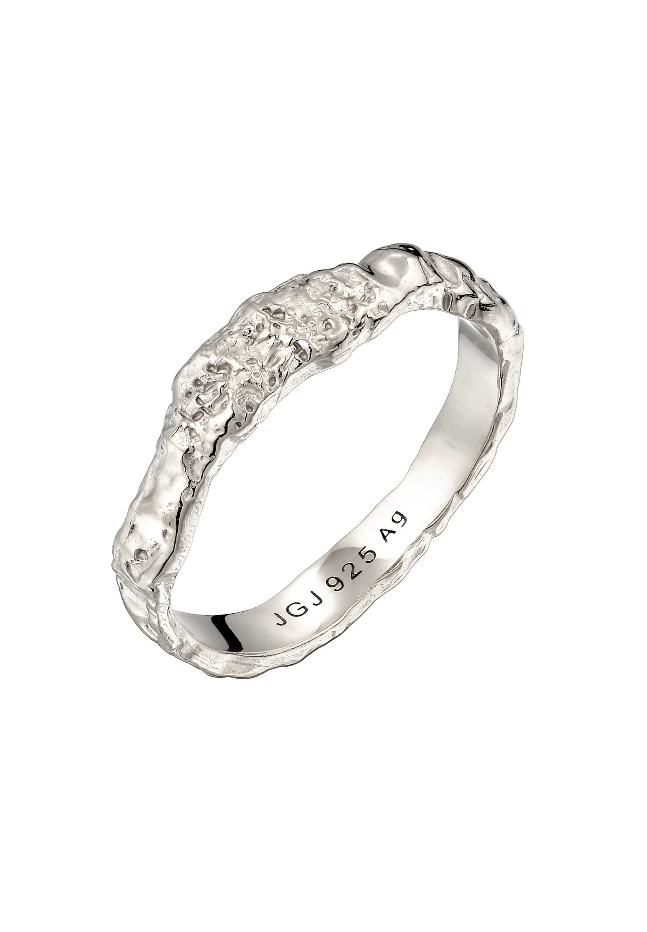 ELLI Ring in 54 in silber, Produktansicht