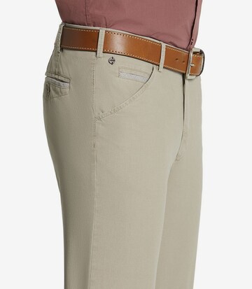 MEYER Slimfit Hose 'Chicago' in Beige