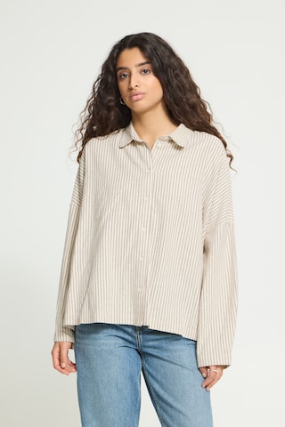 ICHI Bluse 'IHTamanna' i beige: forside