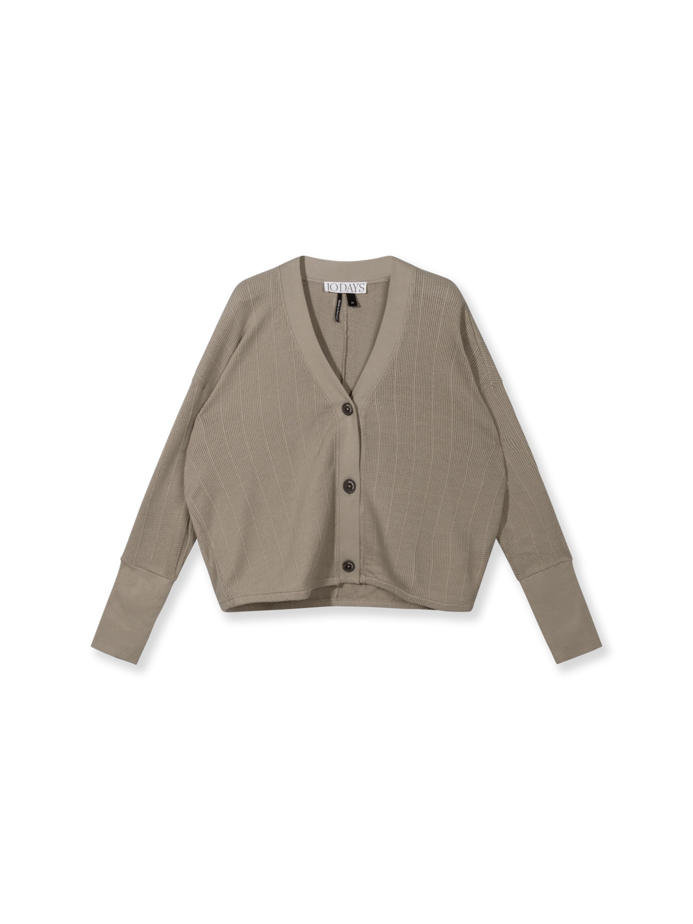 10Days Bodywarmer in Grijs: voorkant