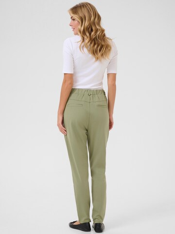 Regular Pantalon à pince 'Jenny' Kaffe en vert