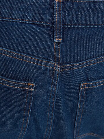 Bershka Wide Leg Jeans in Blau