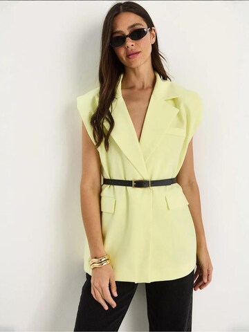 Gilet da completo di Bianco Lucci in giallo