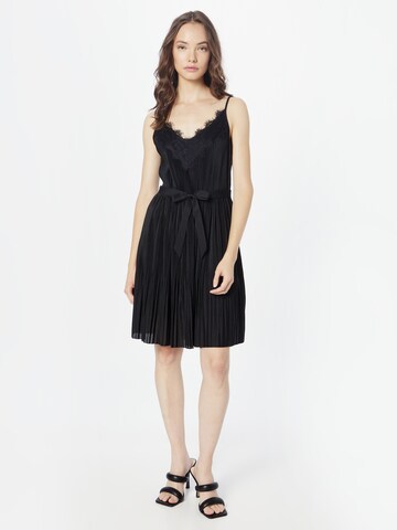 Robe 'Caitlin' ABOUT YOU en noir : devant