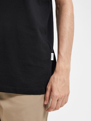 SELECTED HOMME - Camiseta 'Aspen' en negro