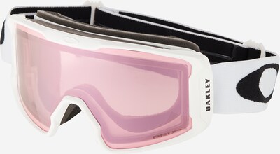 OAKLEY Sportbrille 'Line Miner' in rosé / schwarz / weiß, Produktansicht