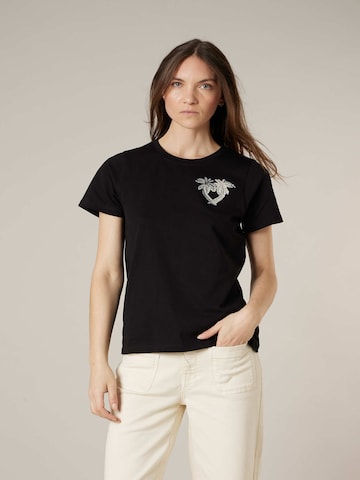 T-shirt 'PALMY' Deeluxe en noir : devant