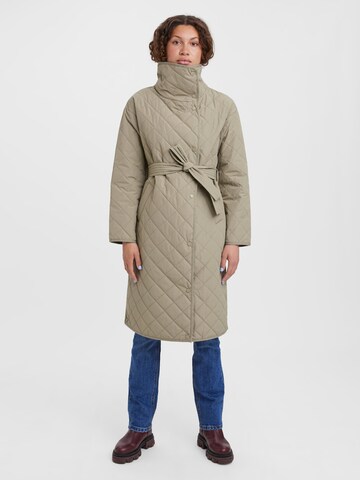 VERO MODA Between-Seasons Coat 'Adealakim' in Grey: front