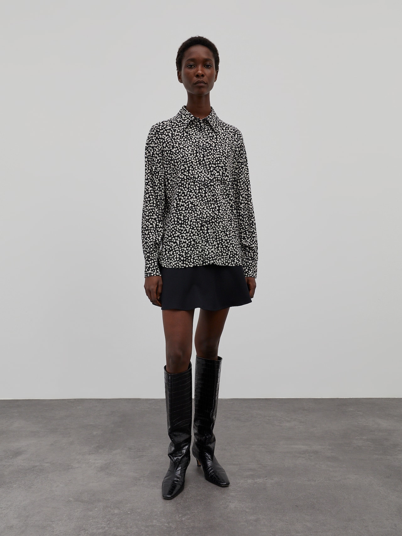 EDITED Blusa 'Stephanie' negro