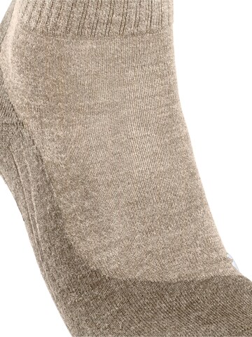 FALKE Athletic Socks 'TK2 Explore Wool Short' in Beige