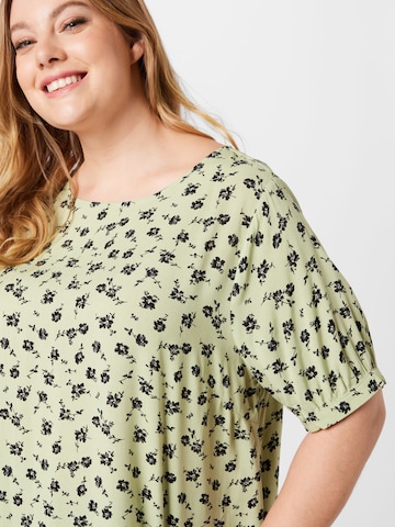 ONLY Carmakoma Blouse 'MEGAN' in Groen