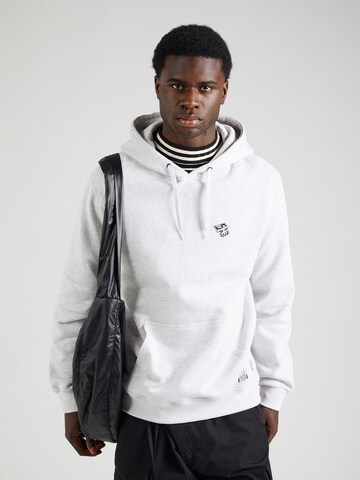 Iriedaily Sweatshirt 'Irietape' in Grey: front