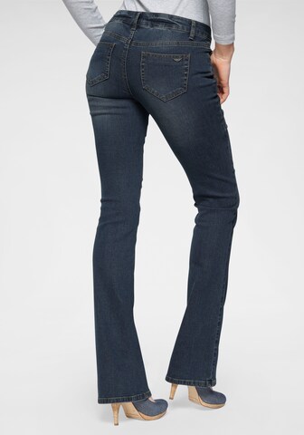 ARIZONA Flared Jeans in Blau