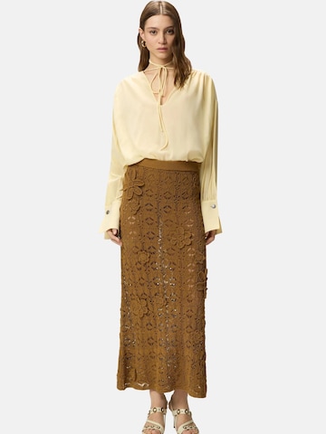 PINKO Blouse 'PINKO ASOLA BLUSA VOILE BLUSA' in Geel