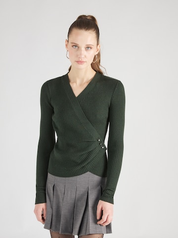 ABOUT YOU Пуловер 'Ina' в зелено: отпред