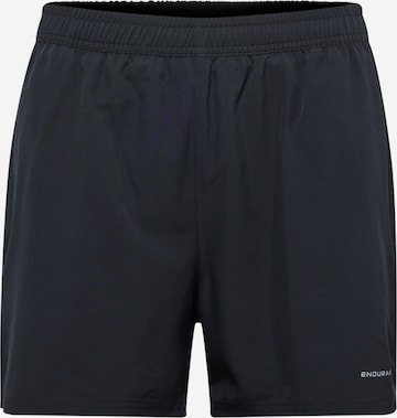ENDURANCE Workout Pants 'Kros' in Black: front