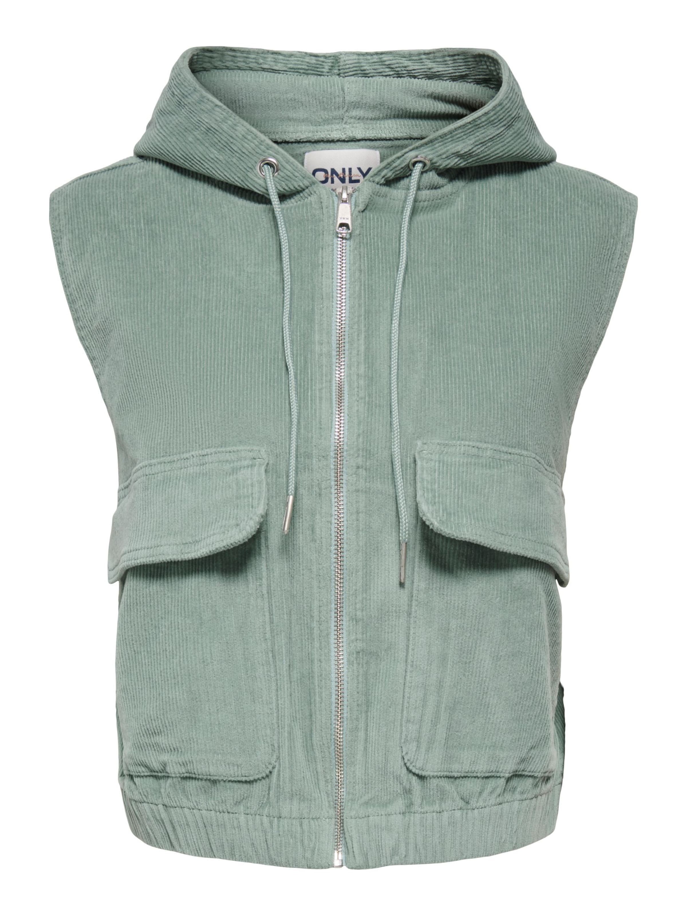 Gilet 'ONLKENZIE' di ONLY in verde: frontale