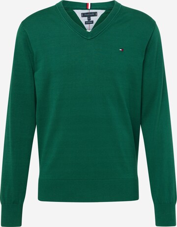 TOMMY HILFIGER Pullover in Grün: predná strana