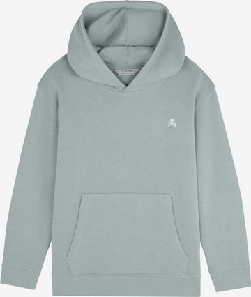 Scalpers Sweatshirt 'Poster' in Grau: Vorderseite