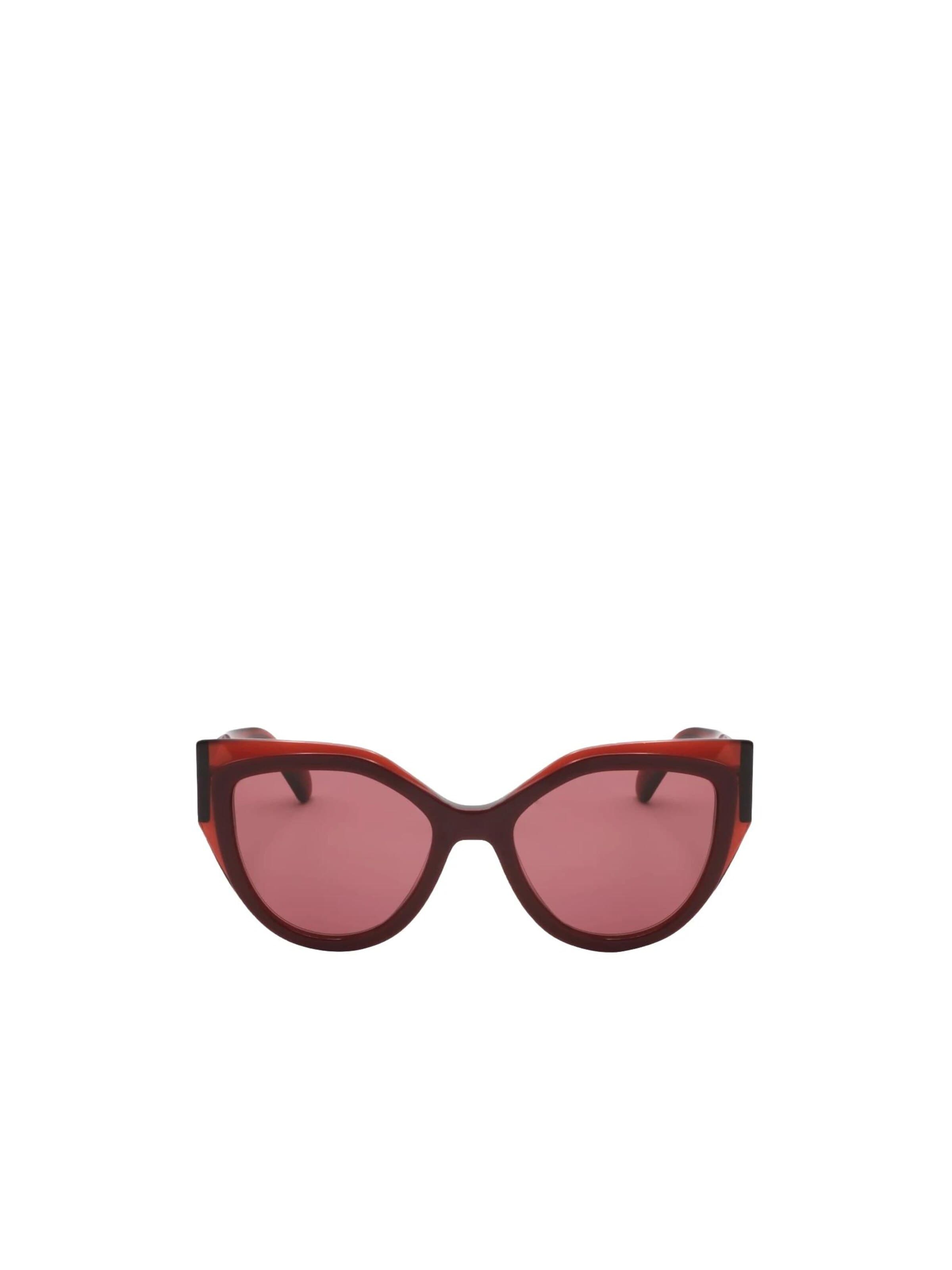 FERRAGAMO Sonnenbrille 'SF2004S'‌‌‌‌‌‌‌‌‌ in Rot: Vorderseite