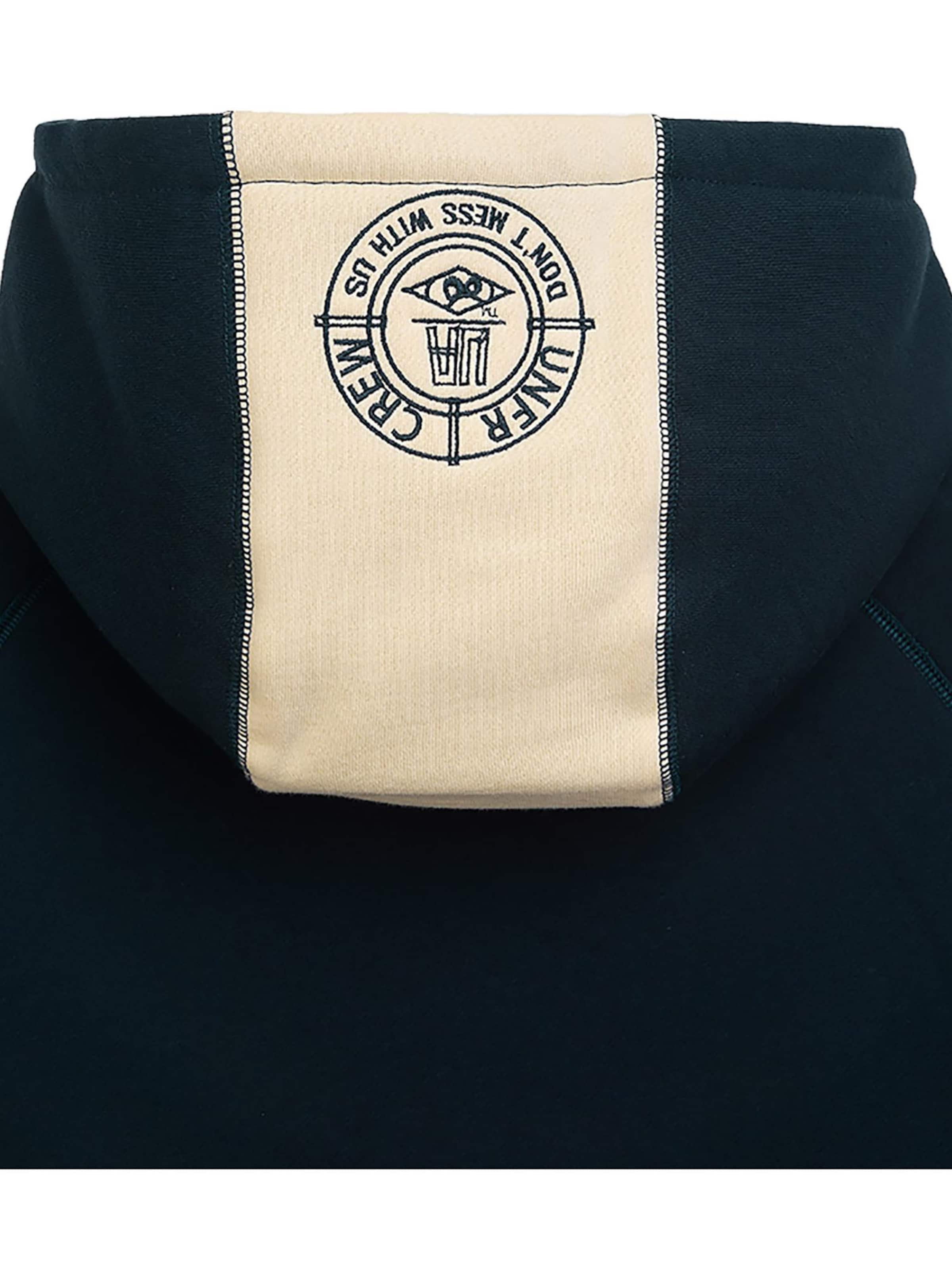 Felpa 'Zipper Ninja' di Unfair Athletics in beige