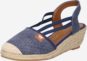 MUSTANG Sandal in Blue: front