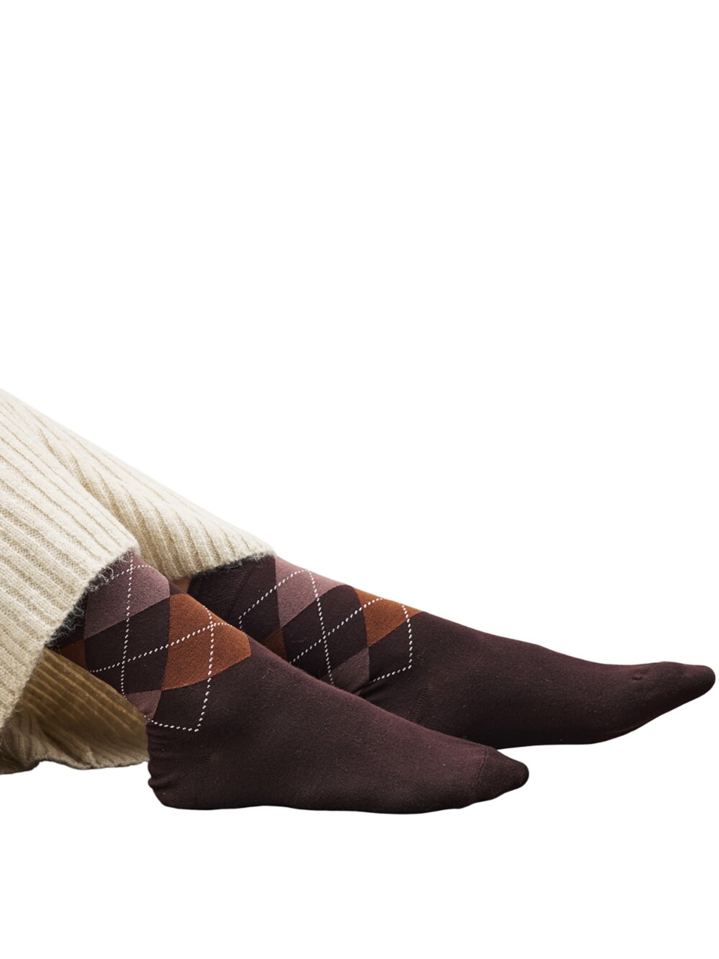 Chaussettes MANUKA en marron