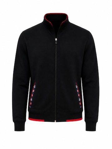 SCR. Sweat jacket 'SHEM' in Blue: front