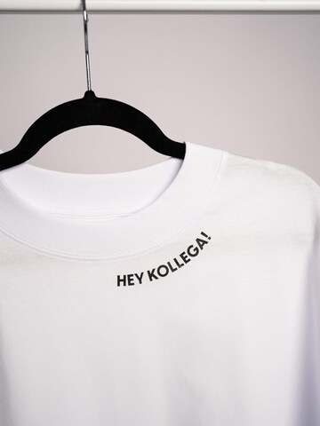 HEY KOLLEGA! Shirt in White