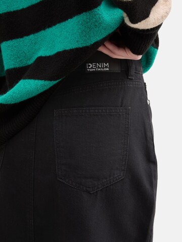 TOM TAILOR DENIM Skirt in Black