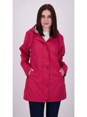 ankerglut Raincoat 'Friesennerz HEAVN WMN' in Red: front