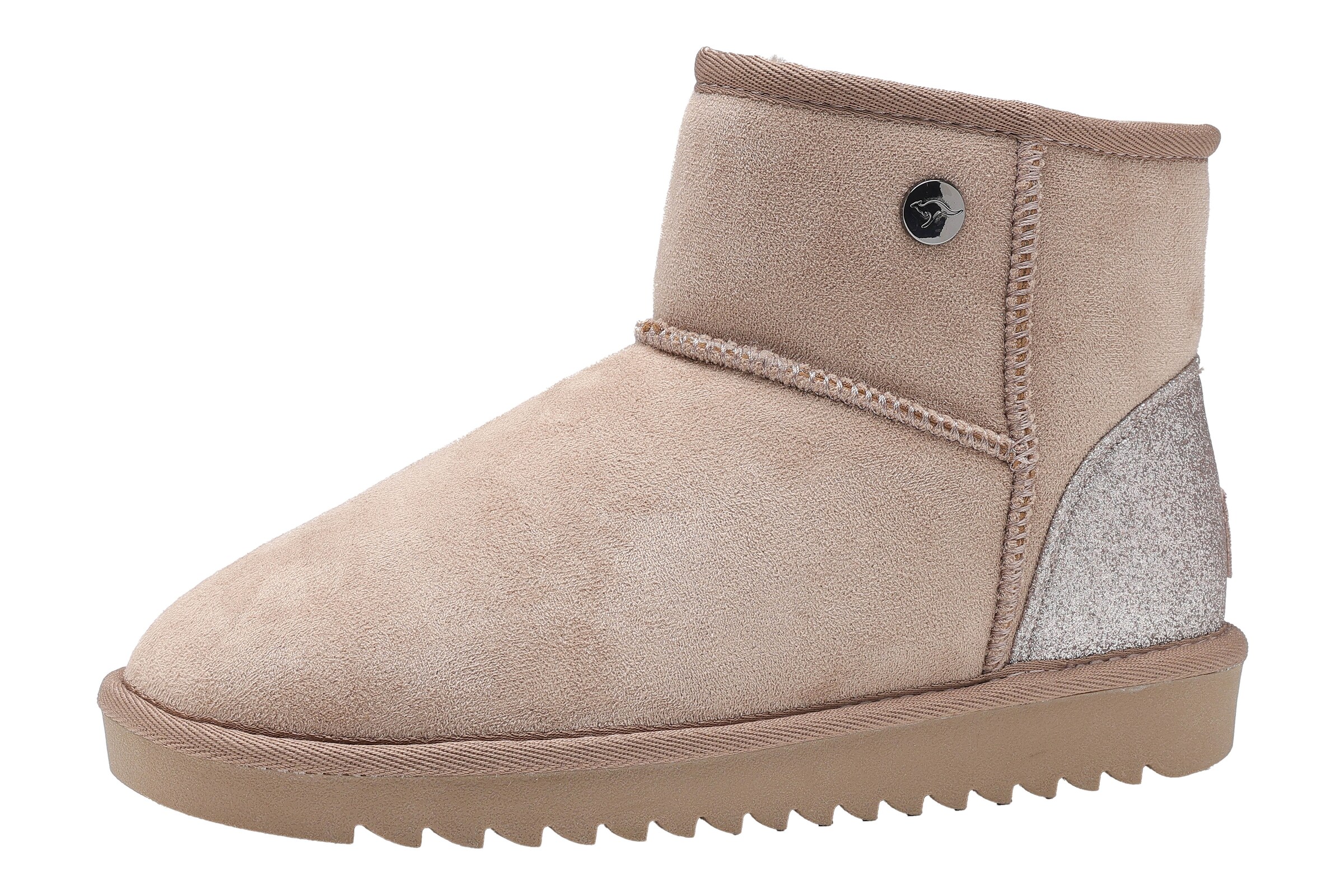 KangaROOS Snow Boots in Beige