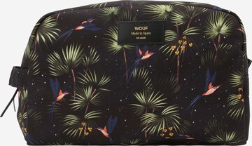 Wouf Toiletry Bag in Black: front